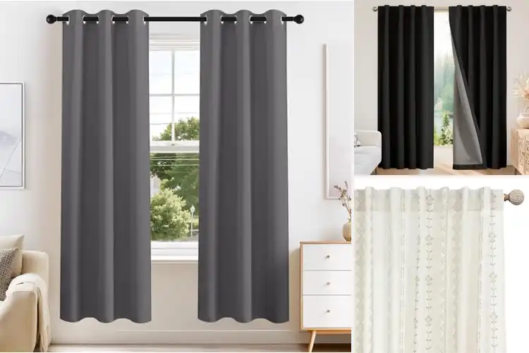 Detailed view of Best 72 Inch Width Curtain Sets