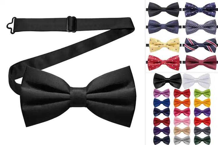Detailed view of Best Adjustable Bow Ties: Flawless Fit & All-Day Comfort