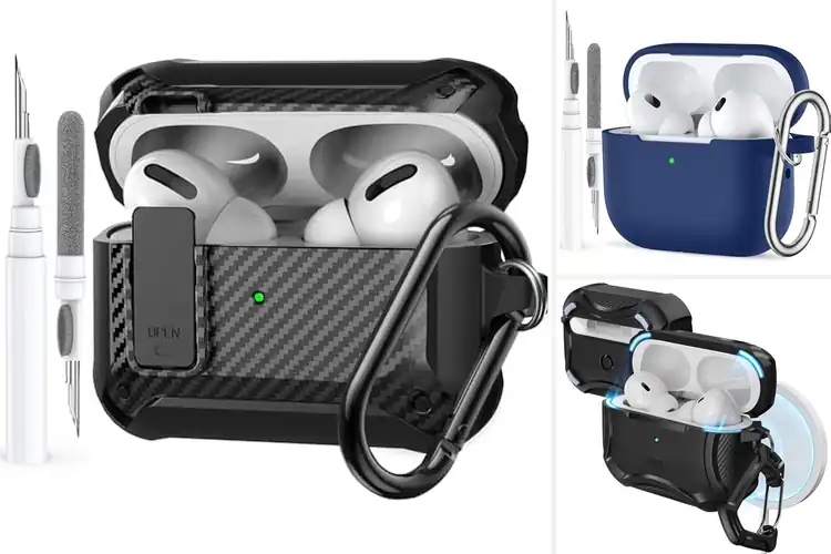 Detailed view of Best AirPods Pro Gen 1 & Gen 2 Compatible Case