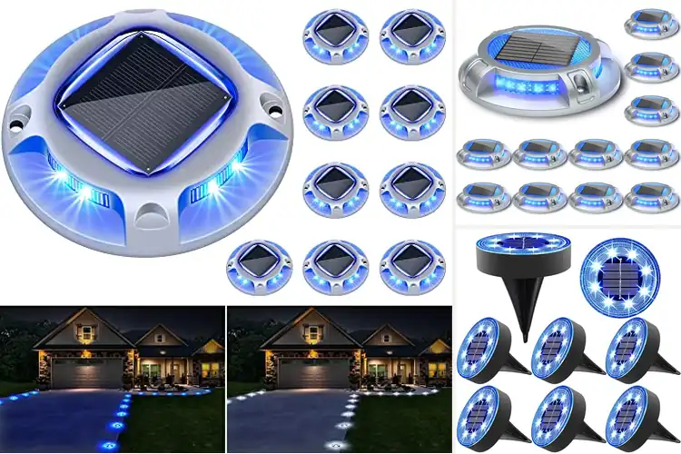 Detailed view of Best Blue And White Solar Lights