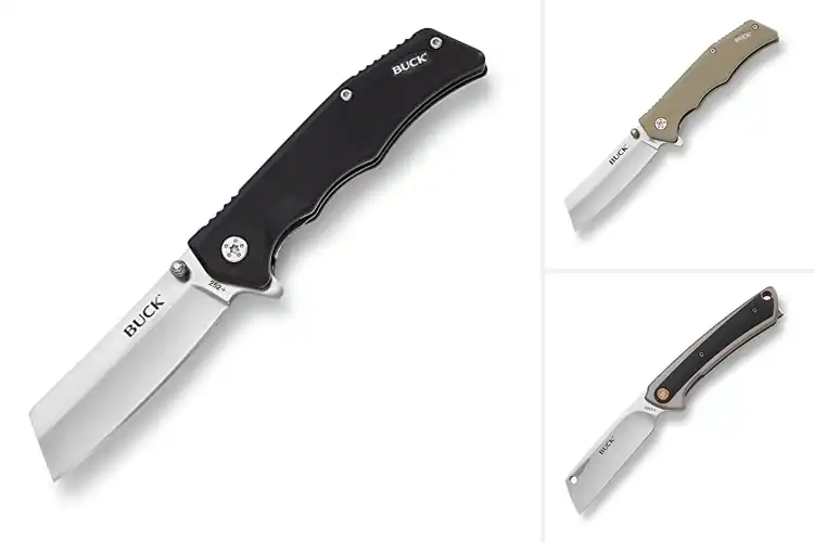 Detailed view of Best Buck Knives Folding Cleaver
