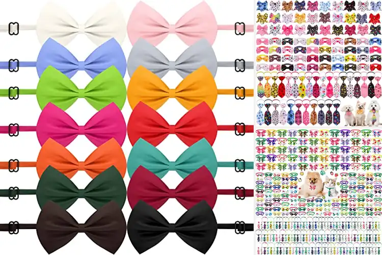 Detailed view of Best Bulk Grooming Bow Ties