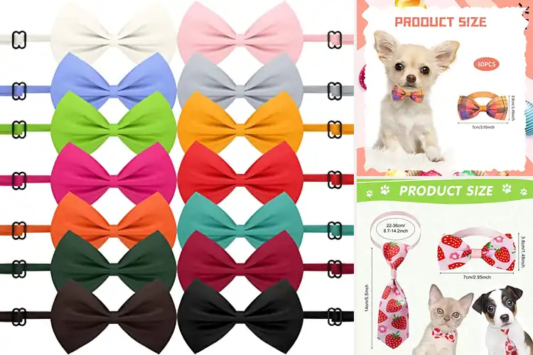 Detailed view of Best Bulk Pet Bow Ties: Top 10 Picks for Charm & Comfort