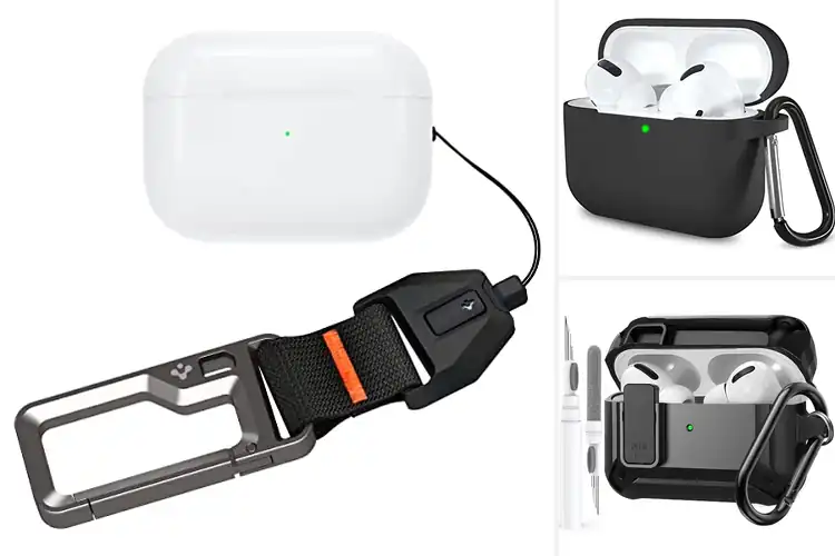 Detailed view of Best Carabiner AirPods Pro Case Clips