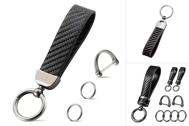 Detailed view of Best Carbon Fiber Keychains