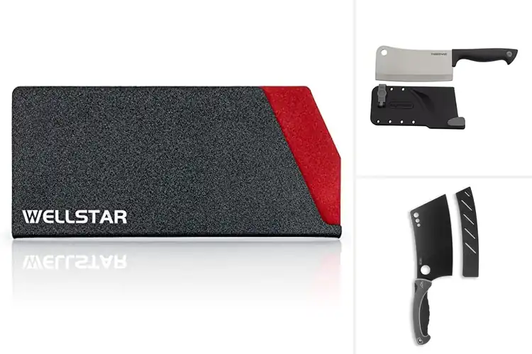 Detailed view of Best Cleaver Blade Edge Retention