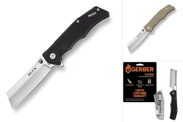 Detailed view of Best Cleaver Blade Pocket Knives for Strength & Precision
