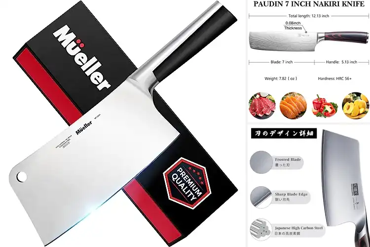 Detailed view of Best Cleaver Knives