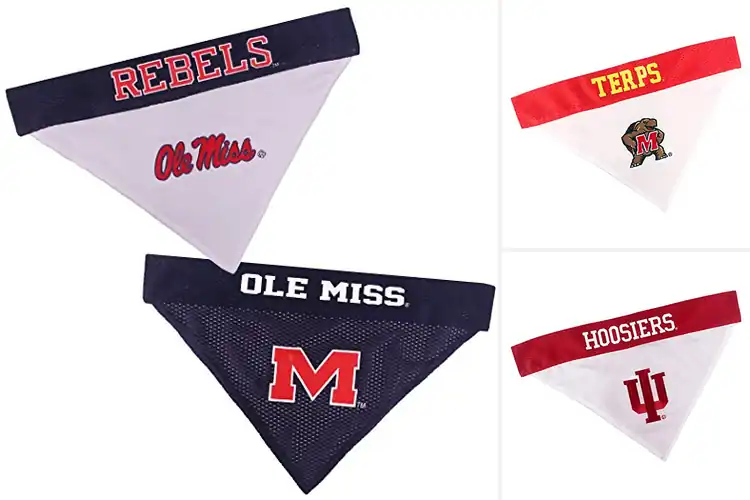Detailed view of Best Collegiate Team Logo Bandanas