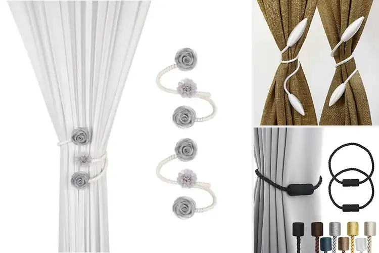Detailed view of Best Decorative Draperies Holdbacks