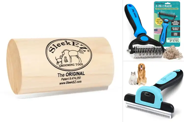 Detailed view of Best Deshedding Brushes