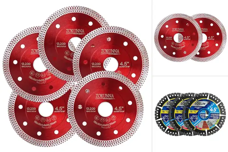 Detailed view of Best Diamond Blades: Smooth, Precise Cuts