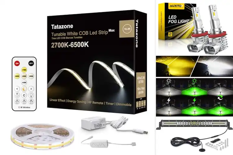 Detailed view of Best Dual-Color LED Lights
