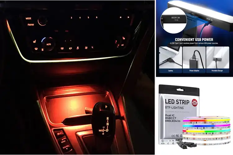 Detailed view of Best Dual Color Lighting