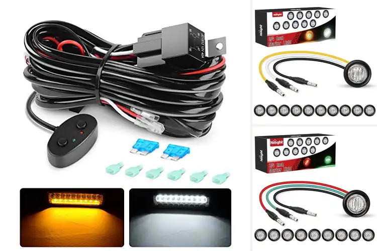 Detailed view of Best Dual Color Lights: Top Picks for Style & Safety
