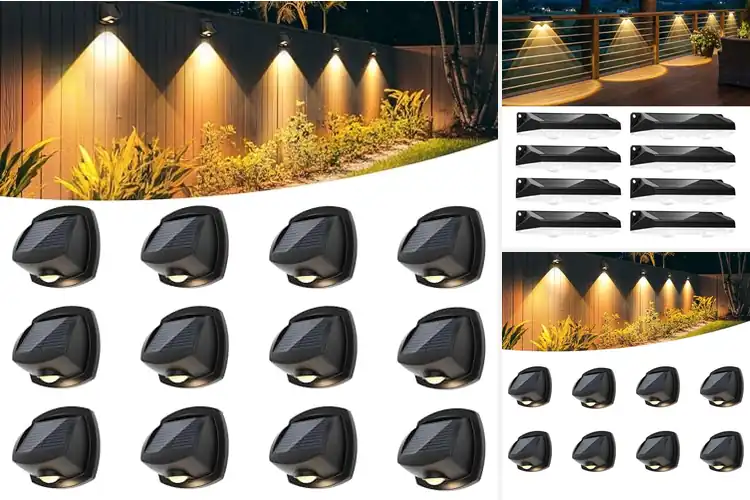 Detailed view of Best Dual Color Solar Deck Lights