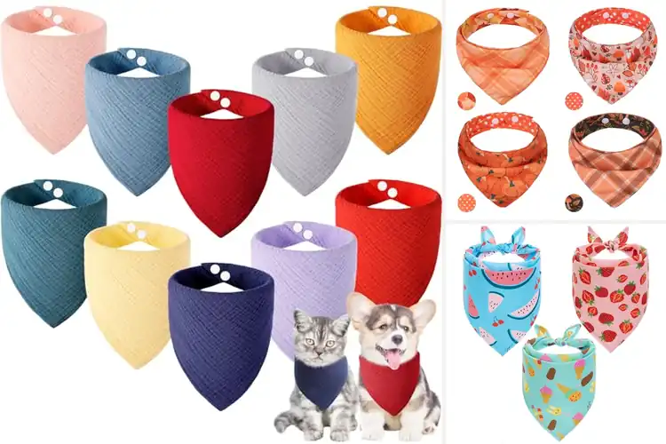 Detailed view of Best Durable Dog And Cat Bandana