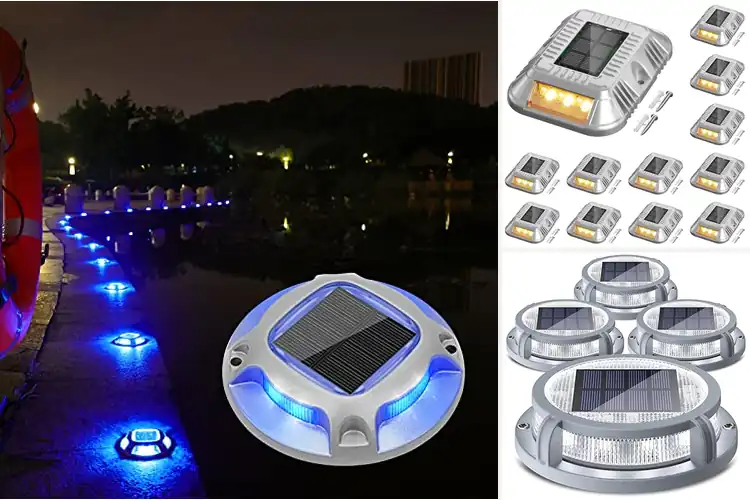Detailed view of Best Durable Solar Dock Lights: Shine Bright, Stay Safe