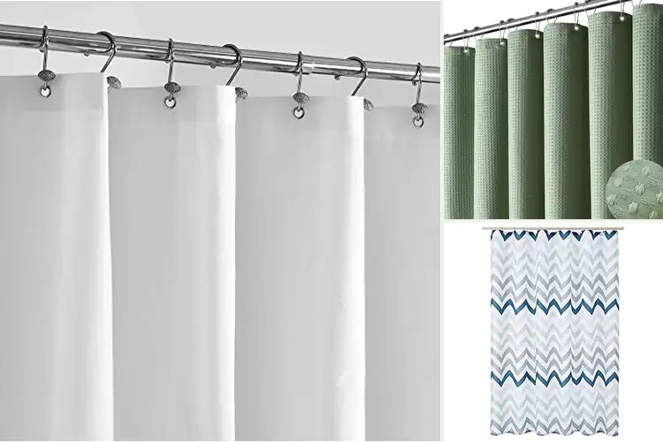 Detailed view of Best Fabric Shower Curtains