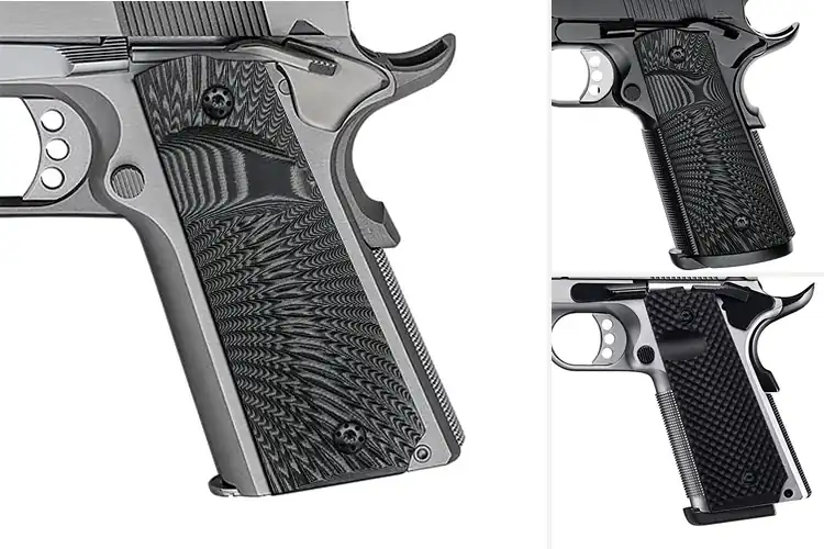 Detailed view of Best G10 Handle Grip