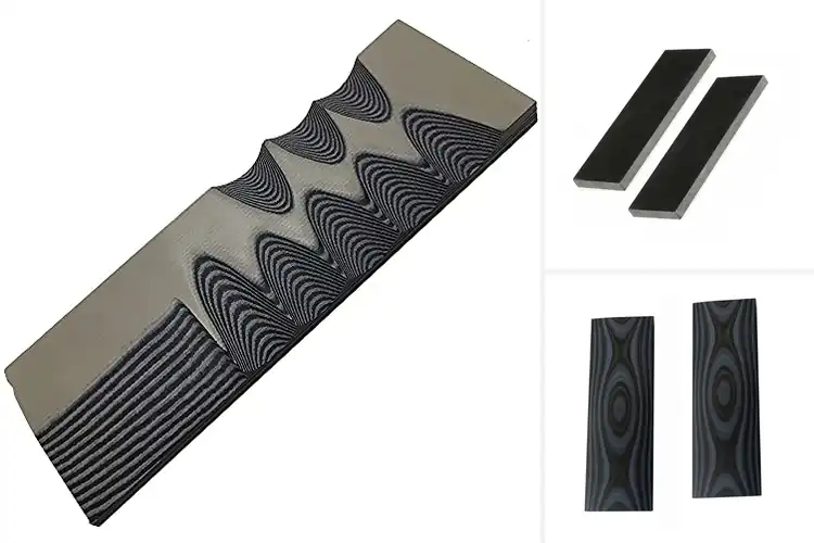 Detailed view of Best G10 Handles