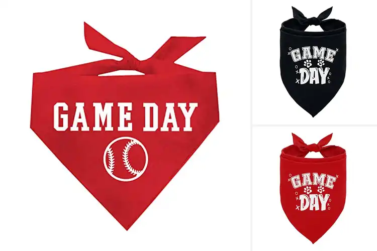 Detailed view of Best Game Day Dog Bandana: 10 Top Picks for Team Spirit Fun