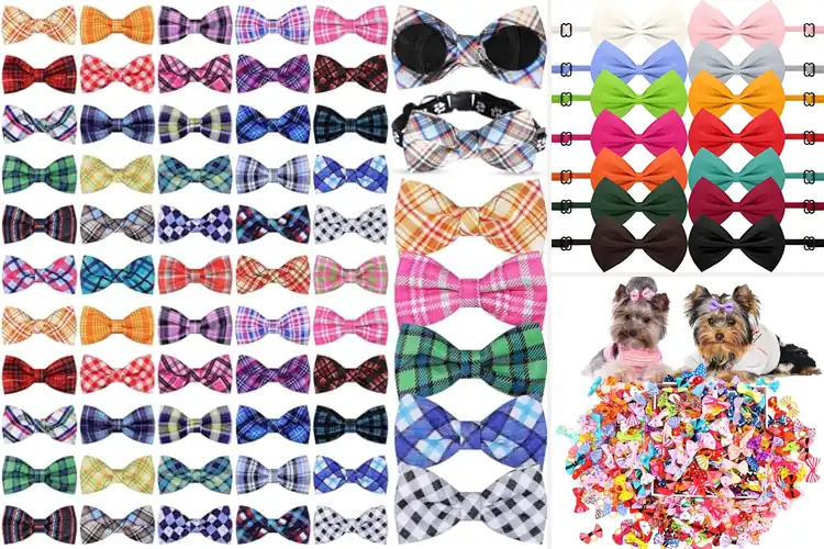 Detailed view of Best Grooming Bow Ties For Pets: Stylish Comfort Picks