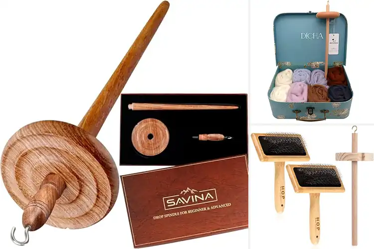 Detailed view of Best Hand Spinning Wool