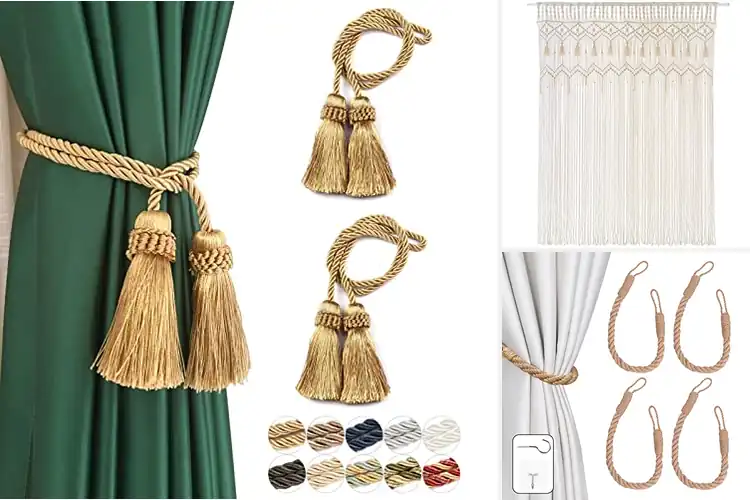 Detailed view of Best Handmade Curtain Rope