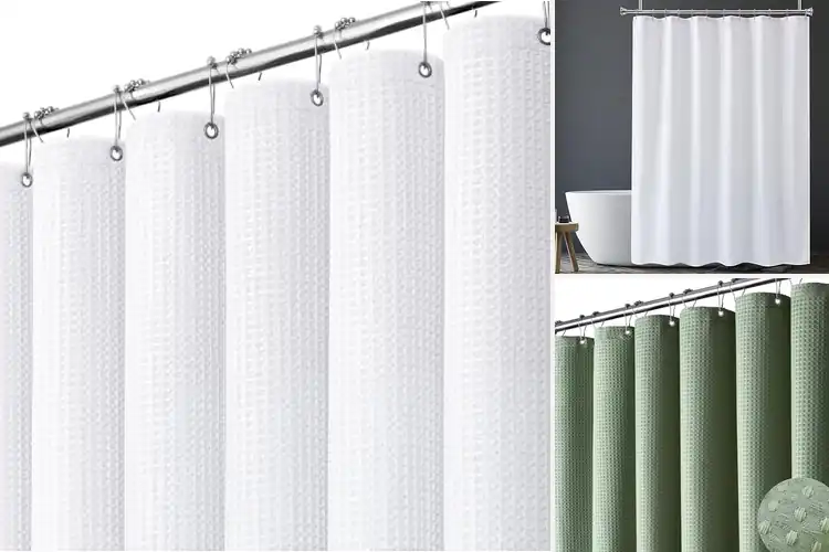 Detailed view of Best Heavy Duty Cloth Shower Curtains