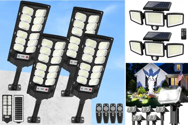 Detailed view of Best High Luminosity Solar Lights