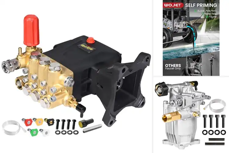 Detailed view of Best High-Pressure Washer Pumps: Power Up Your Cleaning