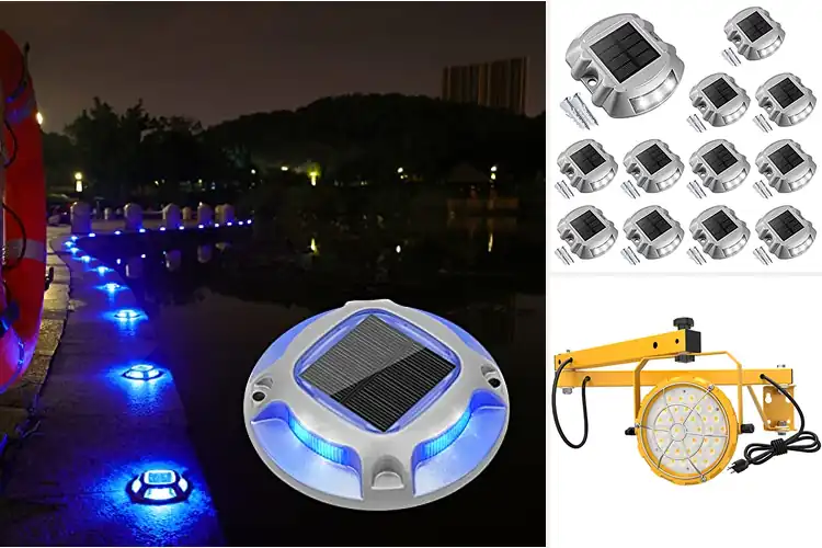 Detailed view of Best LED Dock Lights for Bright, Safe Waterfronts