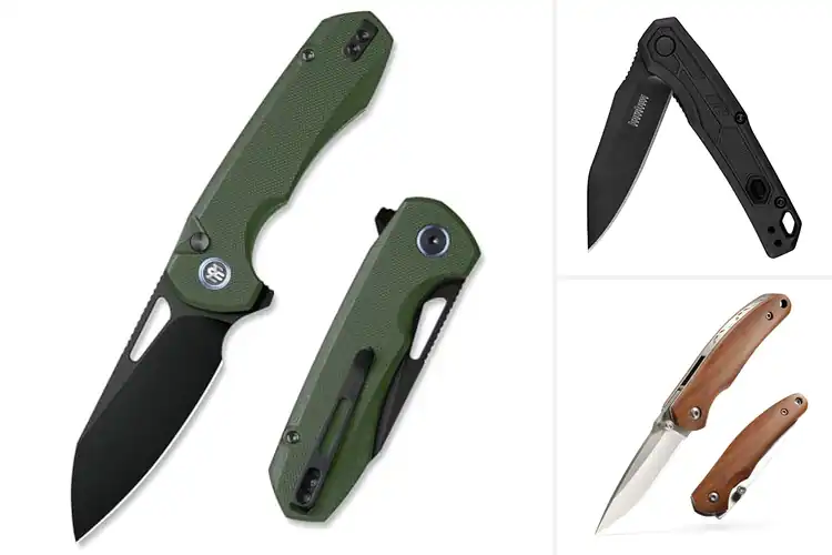 Detailed view of Best Liner Lock Pocket Knives