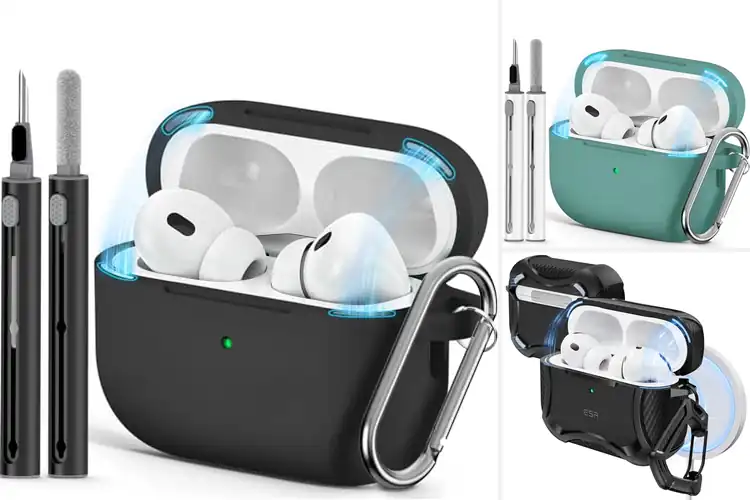 Detailed view of Best Magnetic Lid AirPods Pro Case Accessories