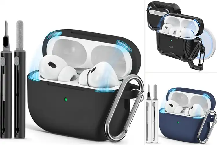 Detailed view of Best Magnetic Lid AirPods Pro Case Covers