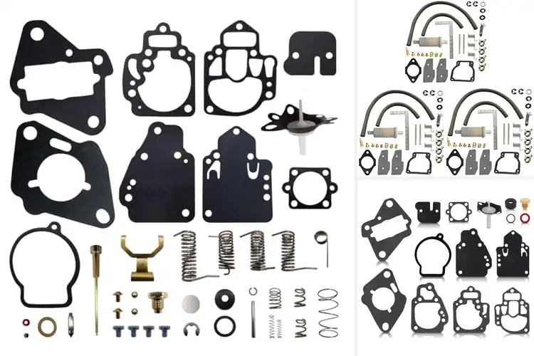 Detailed view of Best Mariner Carburetor Parts