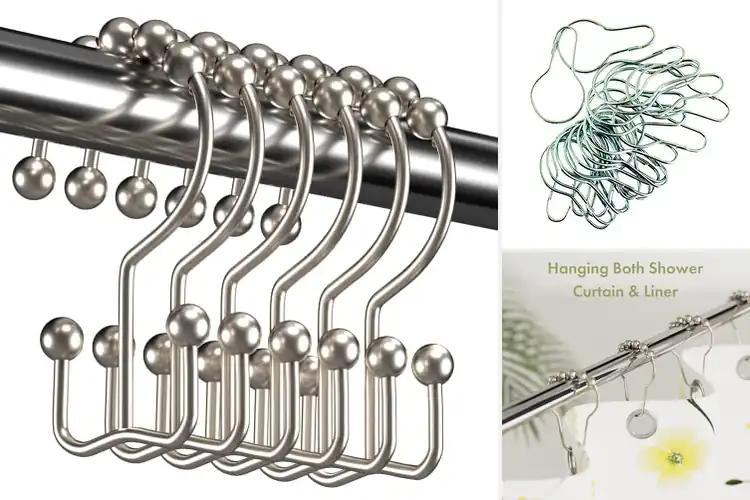 Detailed view of Best Metal Shower Hooks