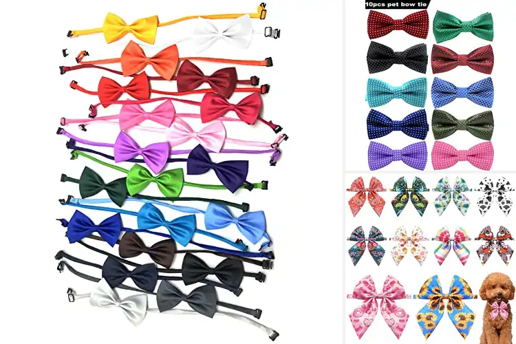 Detailed view of Best Multi Animal Bow Ties For Small Pets