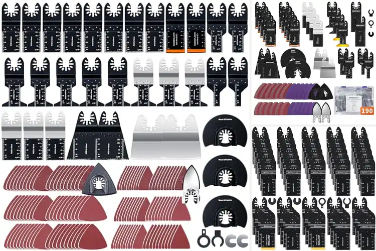 Detailed view of Best Multitool Blade Kits