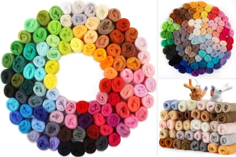 Detailed view of Best Needle Felting Wool