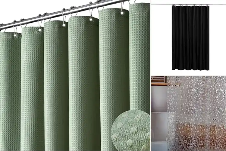 Detailed view of Best Non See Through Shower Curtains
