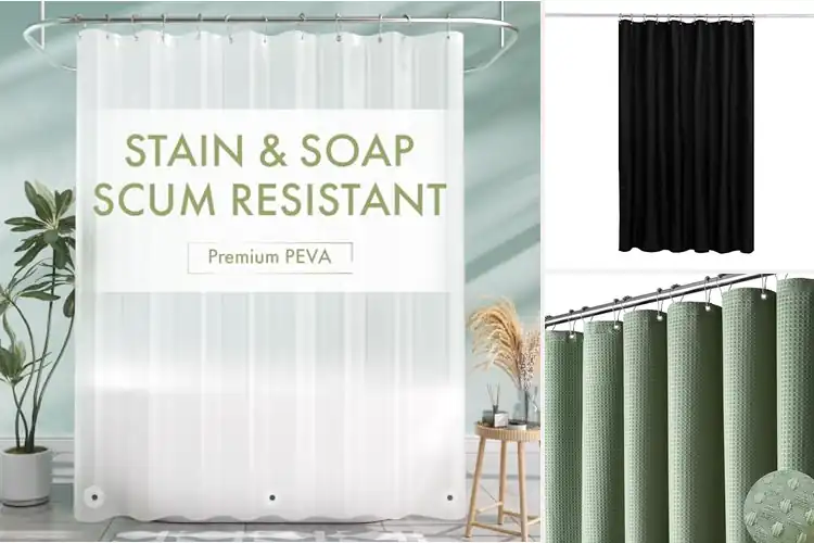 Detailed view of Best Opaque Shower Curtains