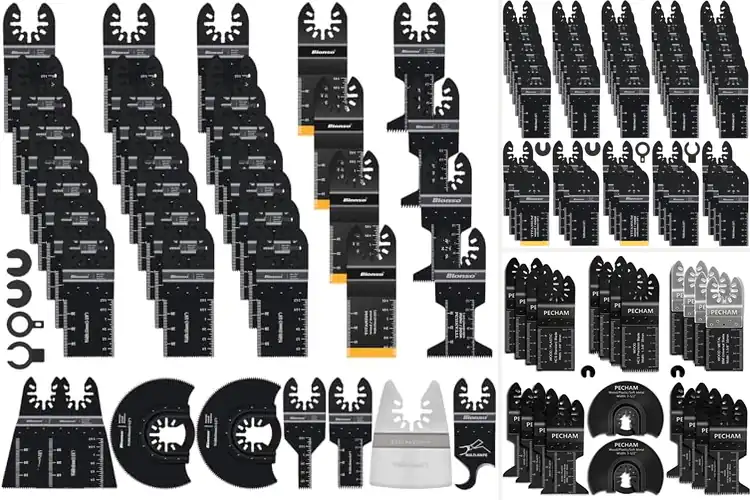 Detailed view of Best Oscillating Tool Blades for Milwaukee
