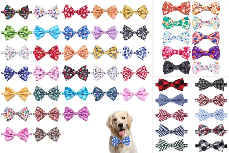 Detailed view of Best Party Pet Bow Ties: Make Your Pet the Star of Any Event
