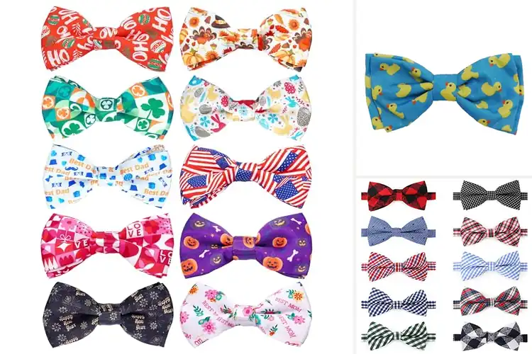 Detailed view of Best Pet Bow Ties For Small Dogs And Cats