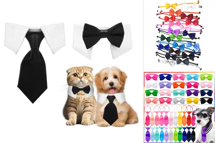 Detailed view of Best Pet Grooming Bow Ties For Daily Wear