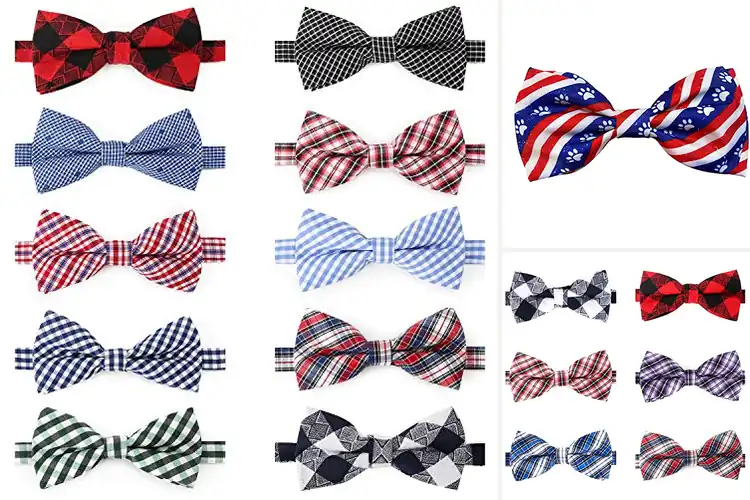 Detailed view of Best Pet Lover Gift Bow Ties