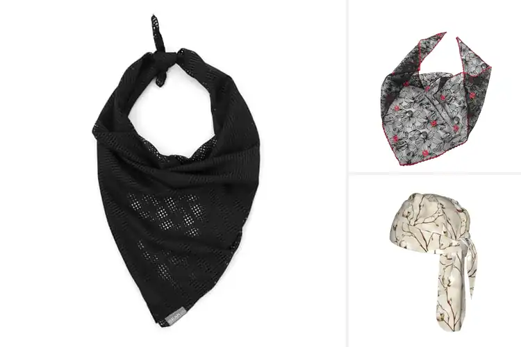 Detailed view of Best Polyester Cotton Mesh Bandanas