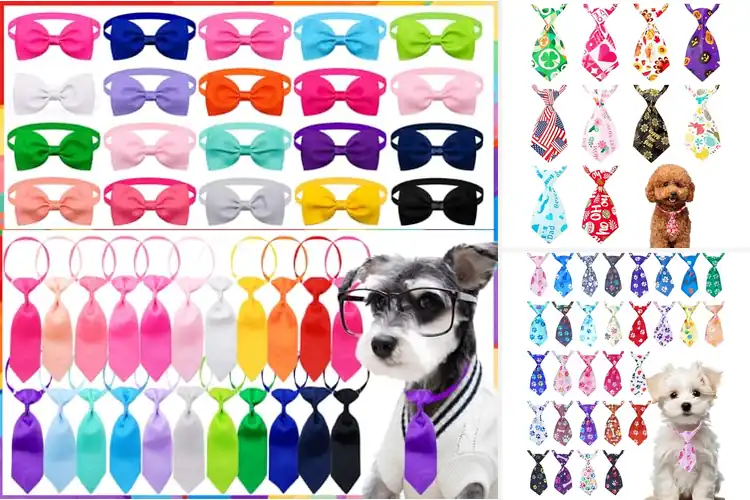 Detailed view of Best Puppy Neckties to Make Your Pet Look Irresistibly Cute